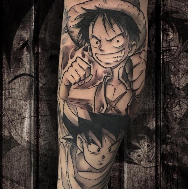 Tatuajes Anime Madrid - Culpa Mía Tattoo